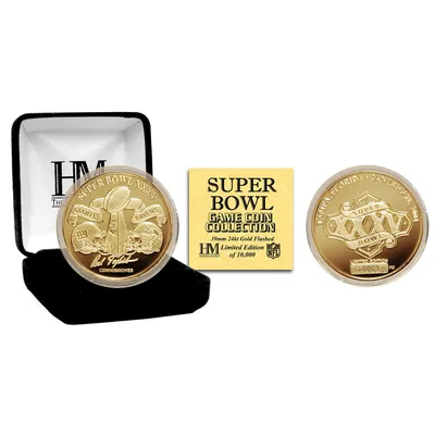 Baltimore Ravens Highland Mint Super Bowl XXXV Flip Coin