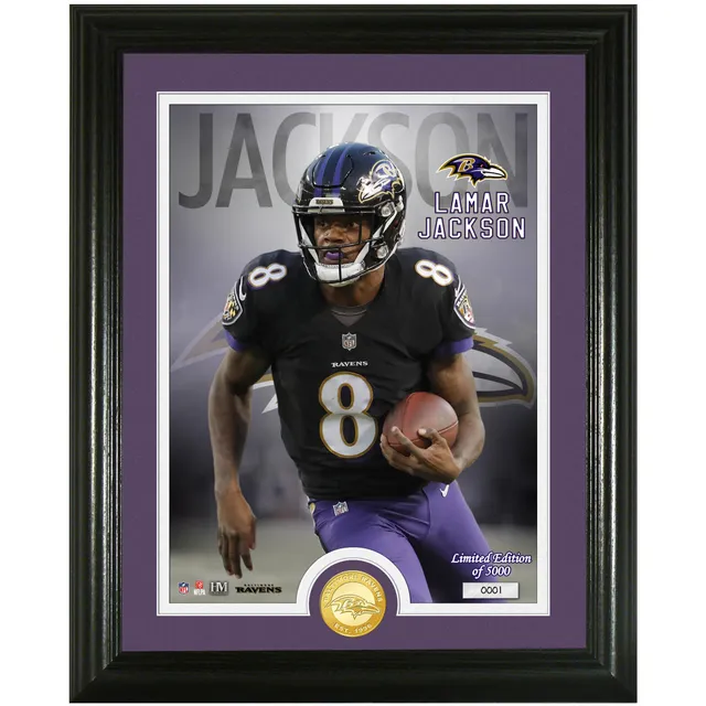 Lids Lamar Jackson Baltimore Ravens 6'' x 8'' Plaque