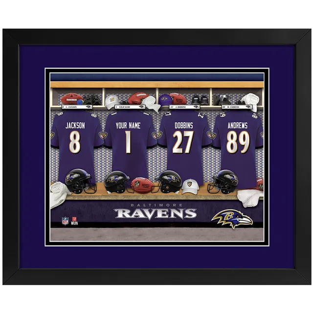 Baltimore Ravens 12'' Sugar Skull Sign