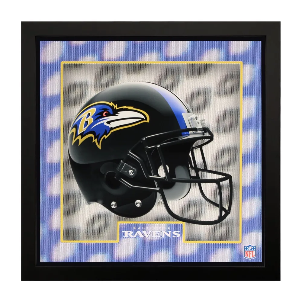 Lids Baltimore Ravens Imperial 5D 16'' x 16'' Wall Art - Black