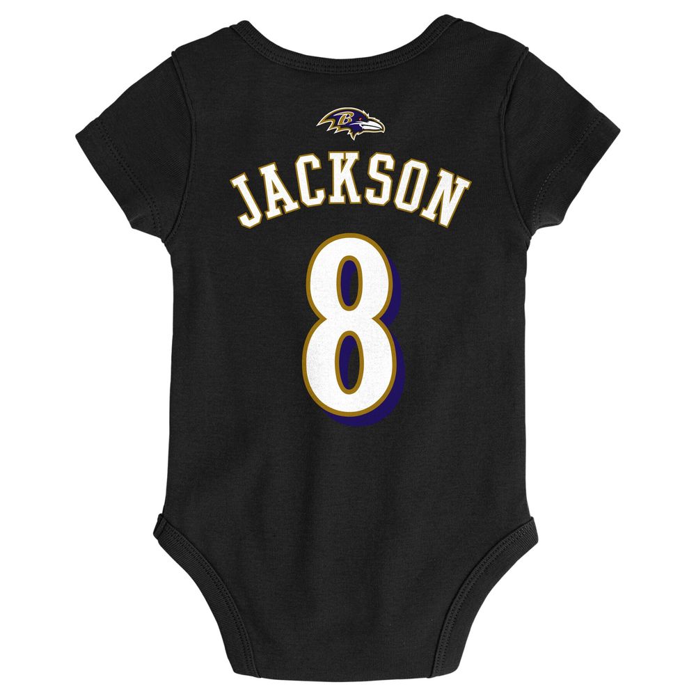 Lamar Jackson Baltimore Ravens Infant Mainliner Name & Number