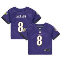 Infant Nike Lamar Jackson Purple Baltimore Ravens Game Jersey