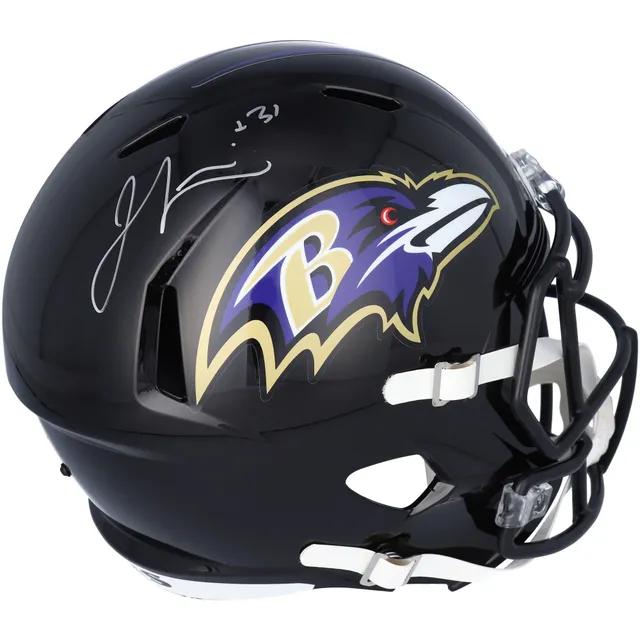 Baltimore Ravens Riddell Camo Alternate Revolution Speed Authentic Football  Helmet