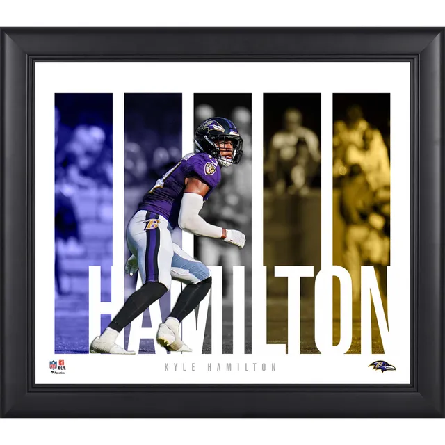 Lids Lamar Jackson Baltimore Ravens Fanatics Authentic Framed 15