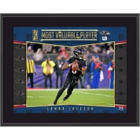 Lamar Jackson Baltimore Ravens 10.5" x 13" 2019 NFL Most Valuable Player Sublimated Plaque