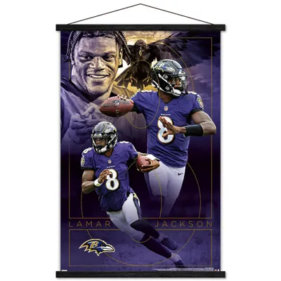 Lamar Jackson Baltimore Ravens 8 x 10 Trading Card Plaque