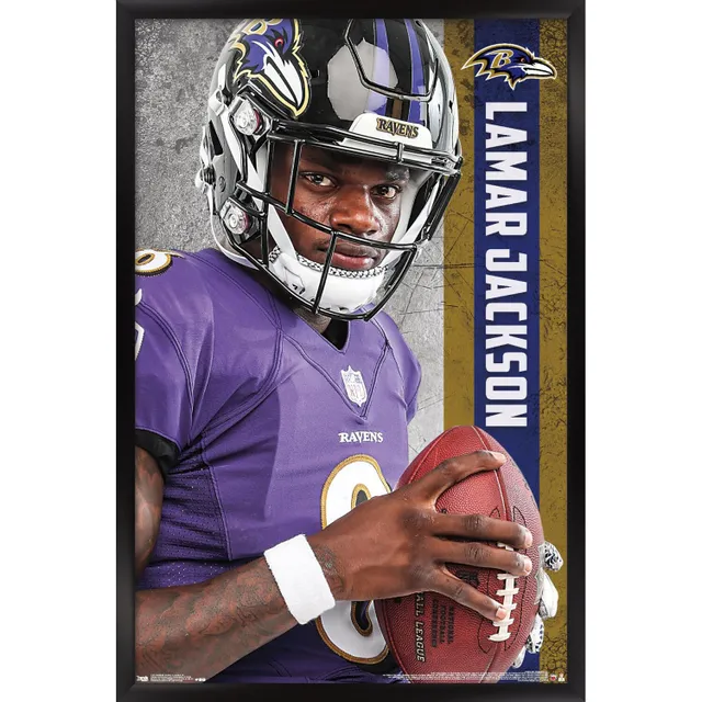 Lamar Jackson Baltimore Ravens 8 x 10 Trading Card Plaque