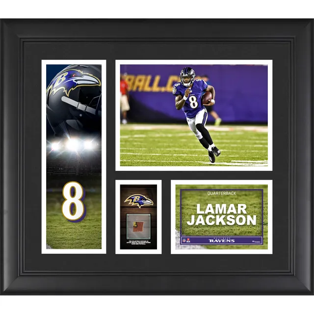 Lamar Jackson Louisville Cardinals Facsimile Signature 15'' x 17'' Framed  Stars of the Game Collage