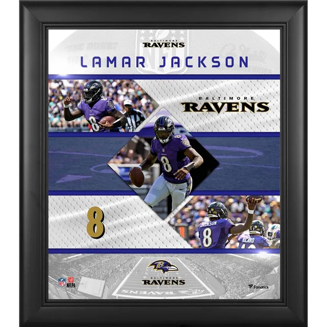 Lamar Jackson Louisville Cardinals Framed 23'' x 27'' 5-Photo Collage