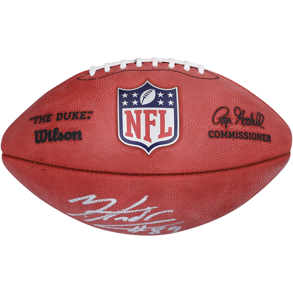 Mark Andrews Baltimore Ravens Autographed Duke Game Football