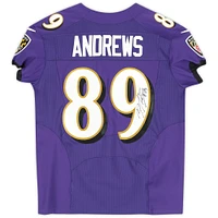 Mark Andrews Baltimore Ravens Autographed Nike Purple Elite Limited Jersey