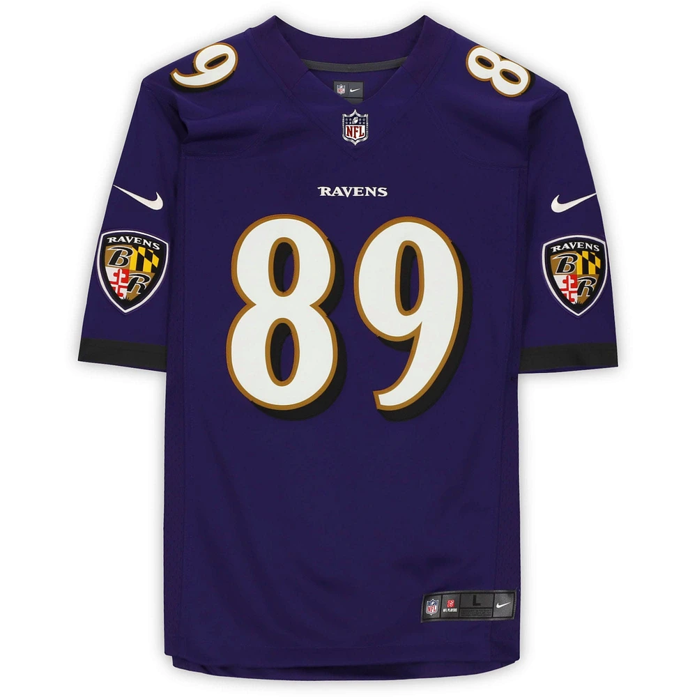 Mark Andrews Baltimore Ravens Autographed Nike Purple Limited Jersey