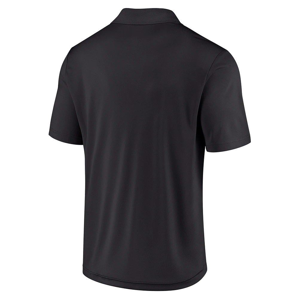 Men's Fanatics  Black Baltimore Ravens Polo