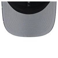 Men's New Era  Navy/Black Baltimore Ravens Adventure Drinks Pattern 9SEVENTY Stretch-Snap Hat