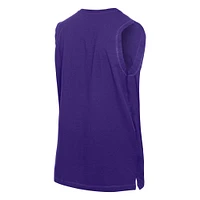 Men's New Era  Purple Baltimore Ravens Leisure Collection Tank Top