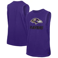 Men's New Era  Purple Baltimore Ravens Leisure Collection Tank Top