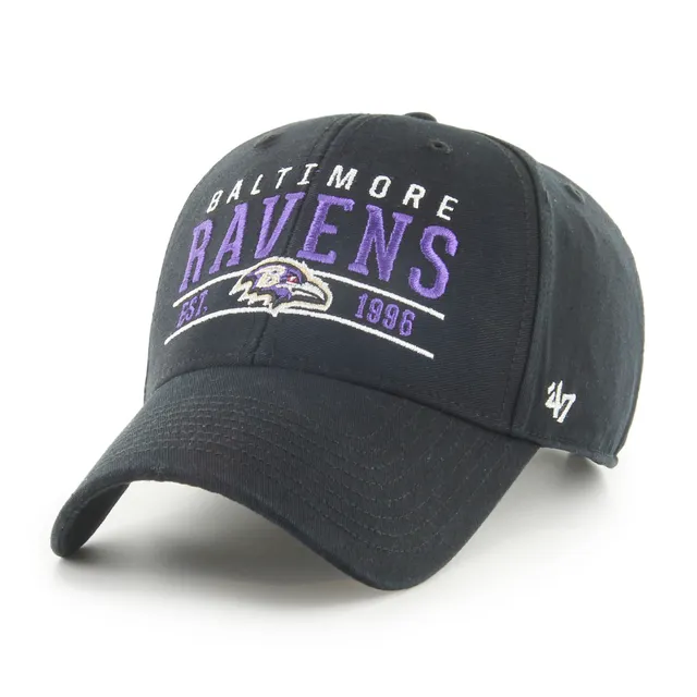 Lids Baltimore Ravens '47 Trucker Snapback Hat - Black/White