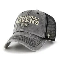 Men's Baltimore Ravens '47 Camo Branson Trucker Clean Up Hat