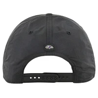 Men's '47 Black Baltimore Ravens Fairway Hitch brrr Adjustable Hat
