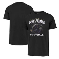 T-shirt régional Franklin '47 noir des Ravens de Baltimore pour hommes