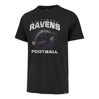 T-shirt régional Franklin '47 noir des Ravens de Baltimore pour hommes