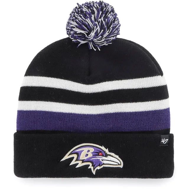 Lids '47 Brand Baltimore Ravens Clean Up Adjustable Hat - Black