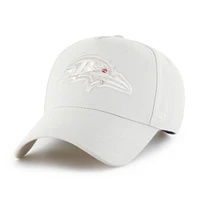 Men's '47 Cream Baltimore Ravens Ballpark Offside Adjustable Hat