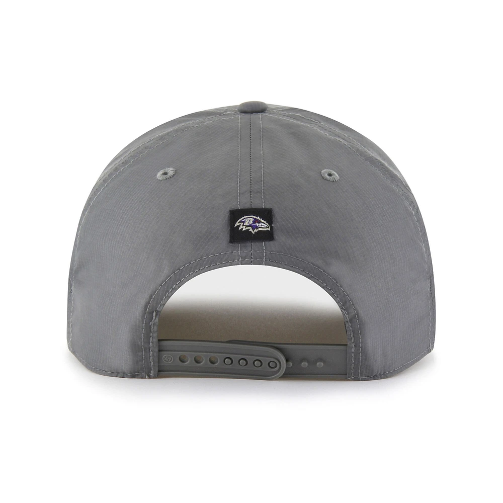 Casquette ajustable Suburbia Hitch grise des Baltimore Ravens pour homme, modèle 1947
