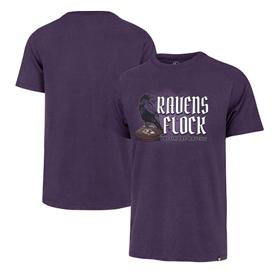 Men's '47 Purple Baltimore Ravens Regional Franklin T-Shirt