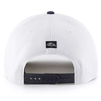 Men's '47 White Baltimore Ravens Patriotic Overhand Hitch Adjustable Hat
