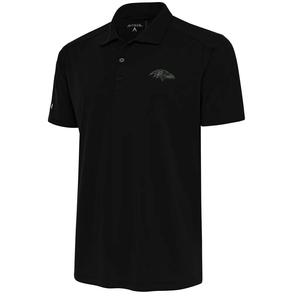 Antigua Men's Baltimore Ravens Balance Grey Polo