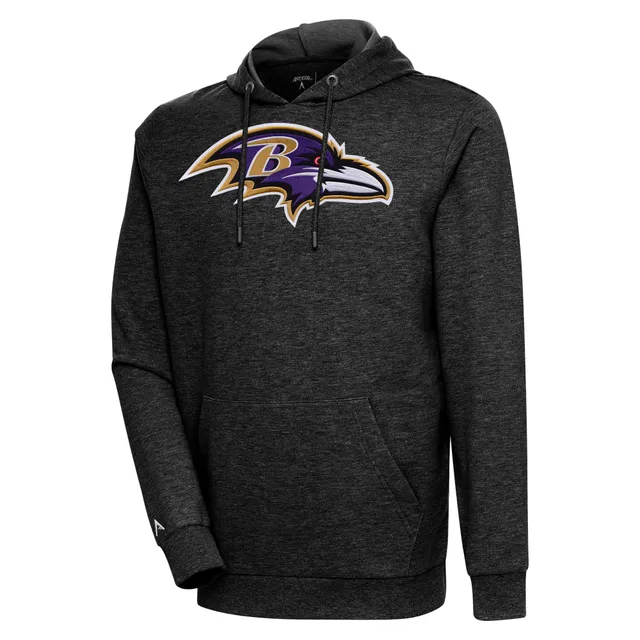 Men's Nike Heather Black Baltimore Ravens Team Tri-Blend T-Shirt