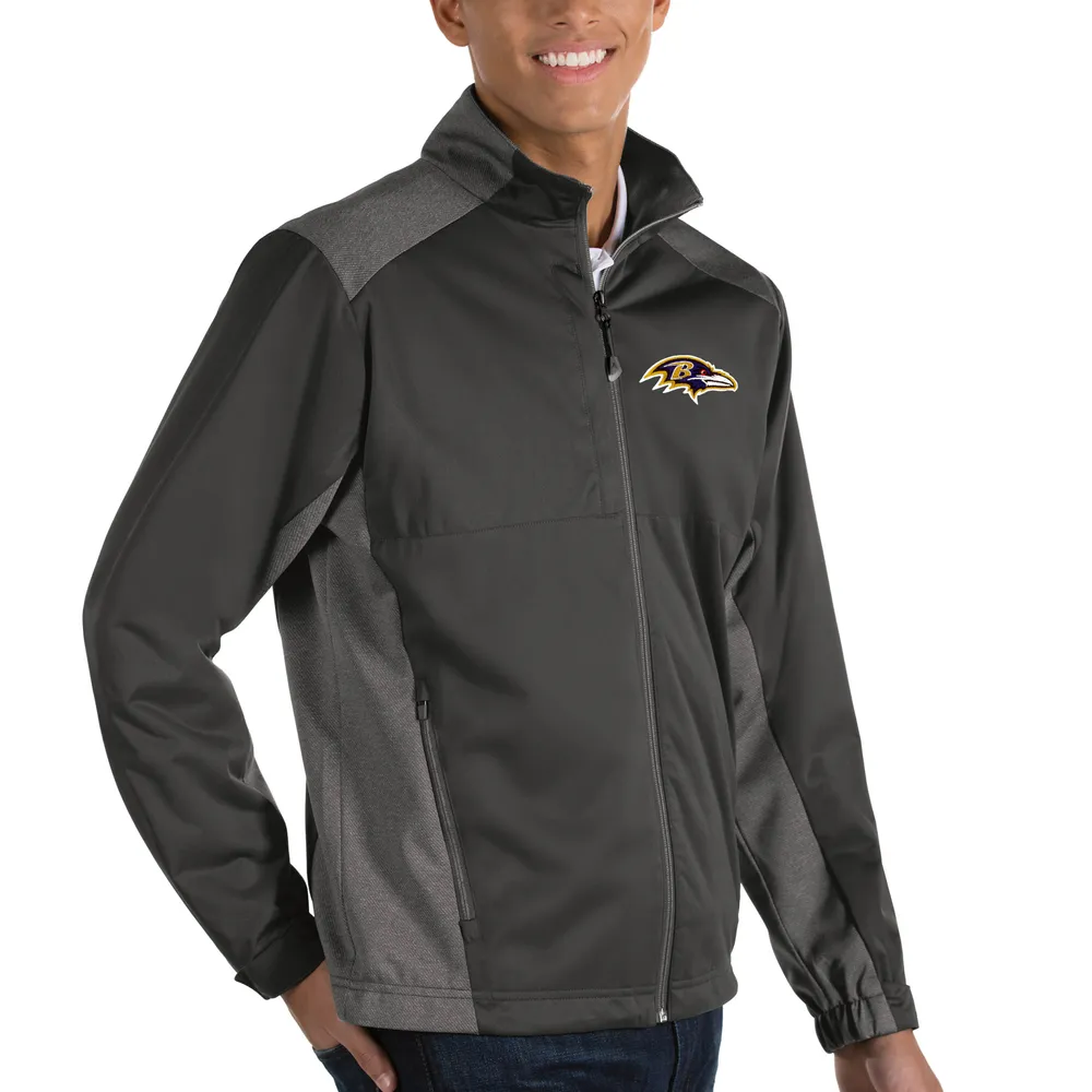 Fanatics Men's Big and Tall Heathered Gray Baltimore Ravens