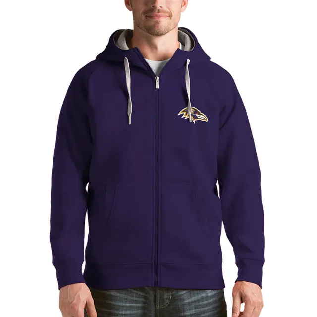 Baltimore Ravens Youth Poster Board Full-Zip Hoodie - Purple/Black