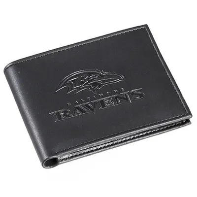 Baltimore Ravens Hybrid Bi-Fold Wallet - Black