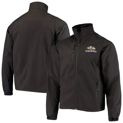 Baltimore Ravens Dunbrooke Circle Softshell Fleece Full-Zip Jacket - Black