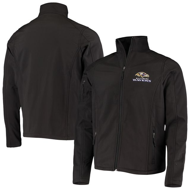 Veste Dunbrooke Black Baltimore Ravens Sonoma Softshell entièrement zippée pour homme