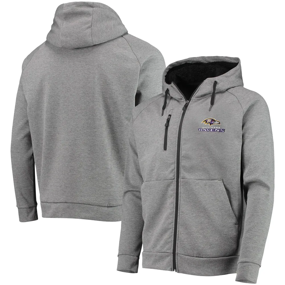 Women's Fanatics Branded Heathered Charcoal Baltimore Ravens