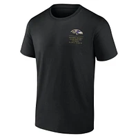 Men's Fanatics Black Baltimore Ravens Repeat Stats T-Shirt