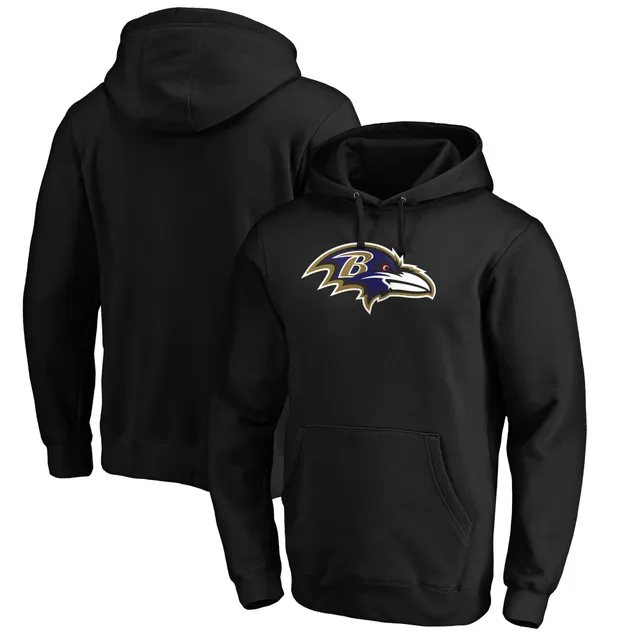 Lids Baltimore Ravens Big & Tall Team Logo Pullover Hoodie - Black