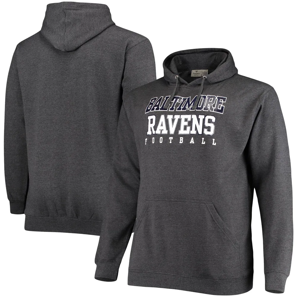 Men's Baltimore Ravens Fanatics Branded Purple/Heathered Black