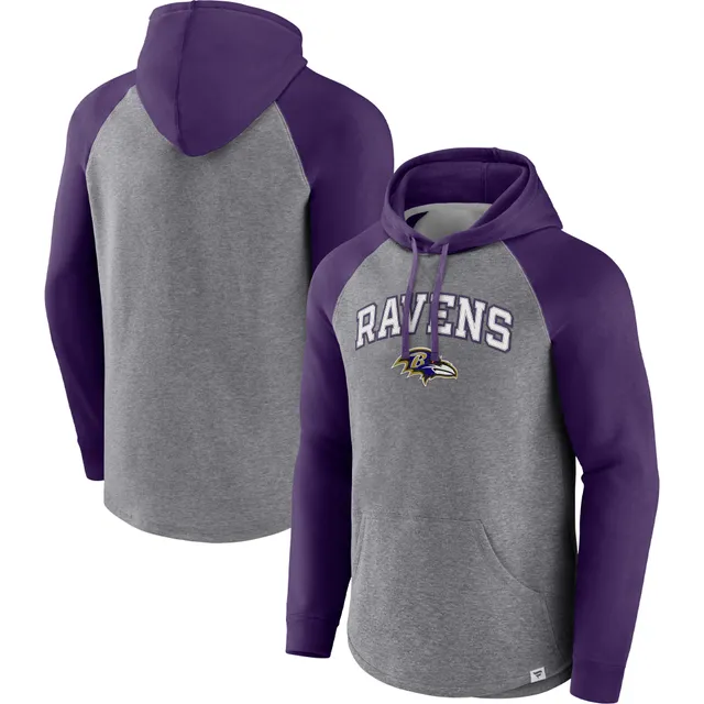 Youth Baltimore Ravens Black Primary Team Logo Pullover Hoodie