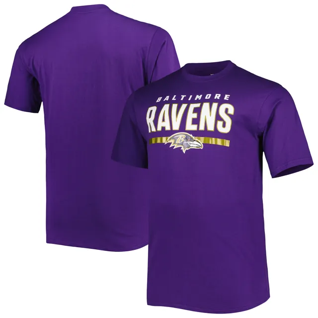 Men's Fanatics Branded Black Baltimore Ravens Number One Dad T-Shirt Size: Extra Large