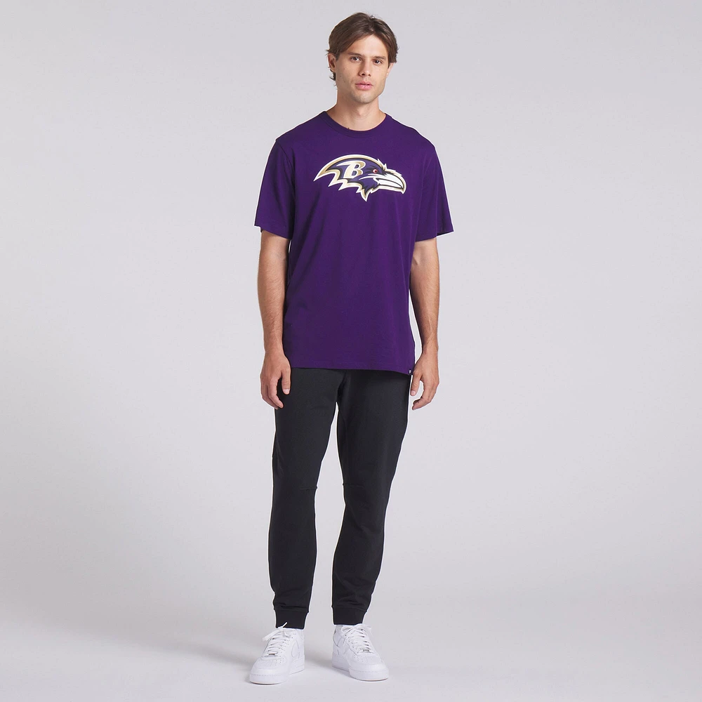 T-shirt en coton violet fanatiques pour hommes Baltimore Ravens Legacy