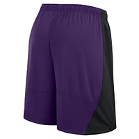 Short sans défense violet pour homme Fanatics Baltimore Ravens
