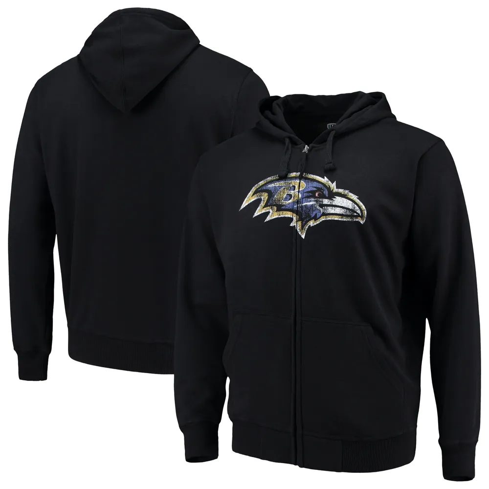 Lids Baltimore Ravens G-III Sports by Carl Banks Primary Logo Full-Zip  Hoodie - Black