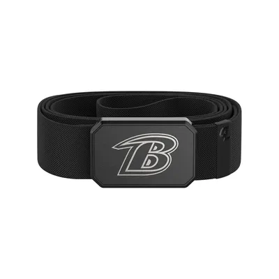 Baltimore Ravens Groove Life Engraved Belt - Black