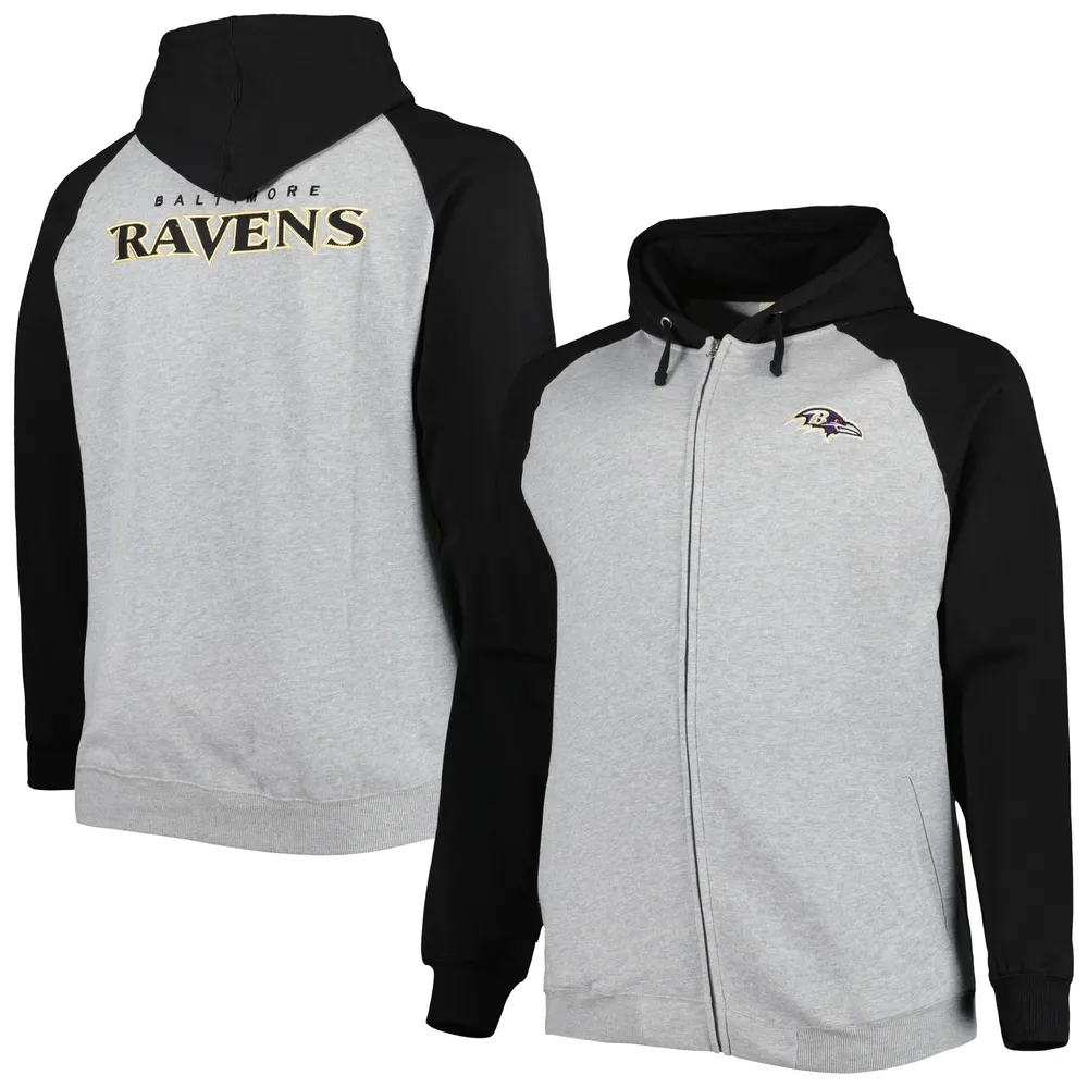 Lids Baltimore Ravens Fanatics Branded Big & Tall Logo Hoodie Long