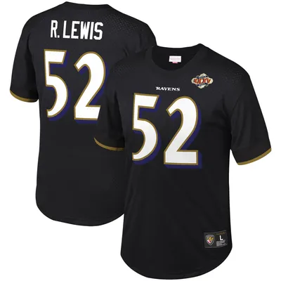 Women's Baltimore Ravens Ray Lewis Nike White Game Jersey