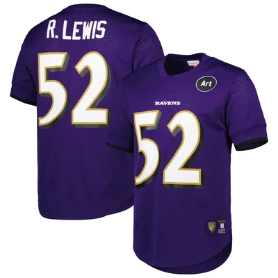 Men's Nike Ray Lewis Black Baltimore Ravens Retired Player RFLCTV Limited  Jersey